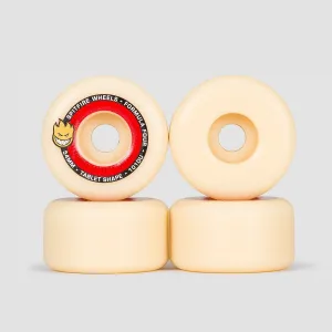 Spitfire Formula Four Tablets 101DU Skateboard Wheels Natural/Red 54mm