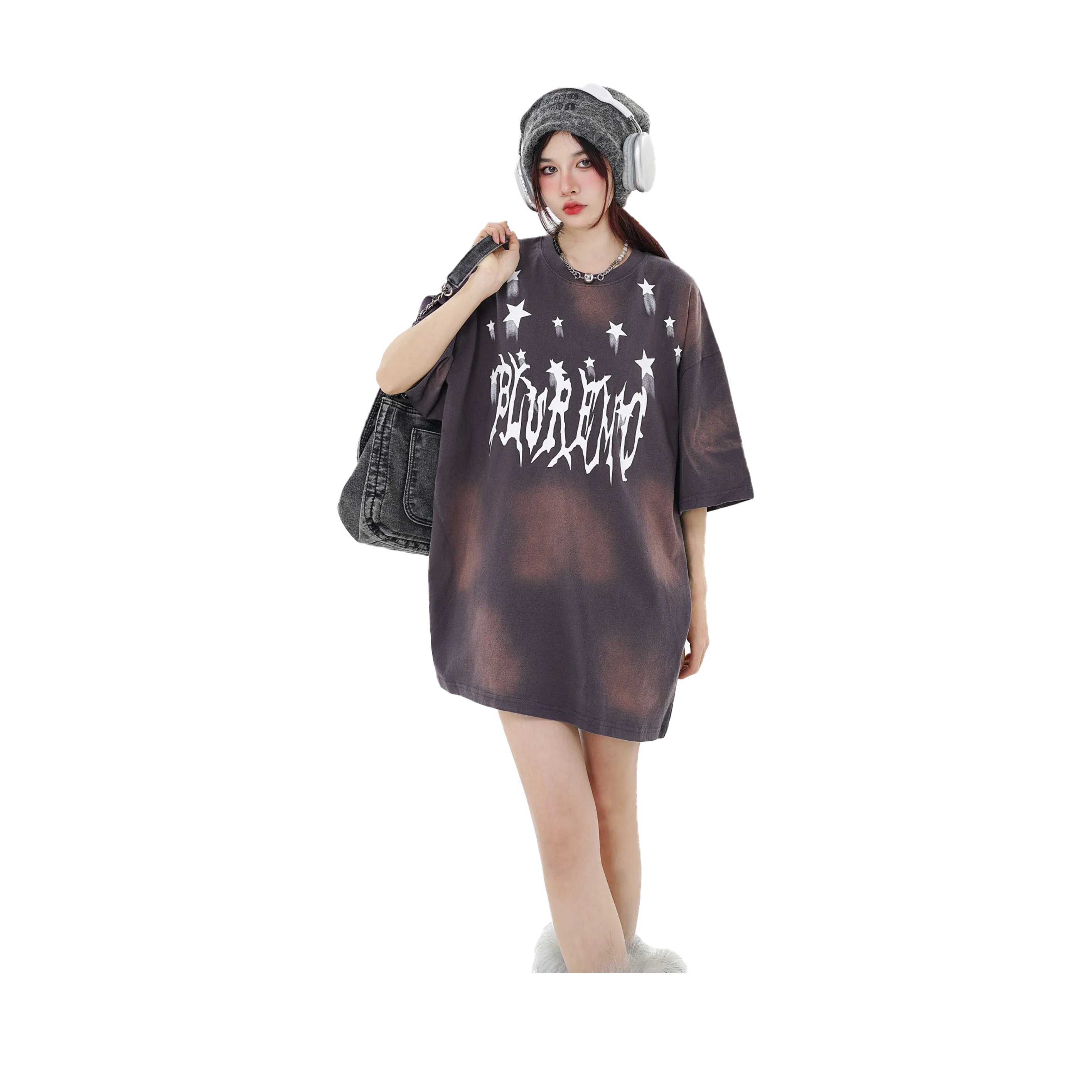 Star printed TEE-D11 | Inspanda