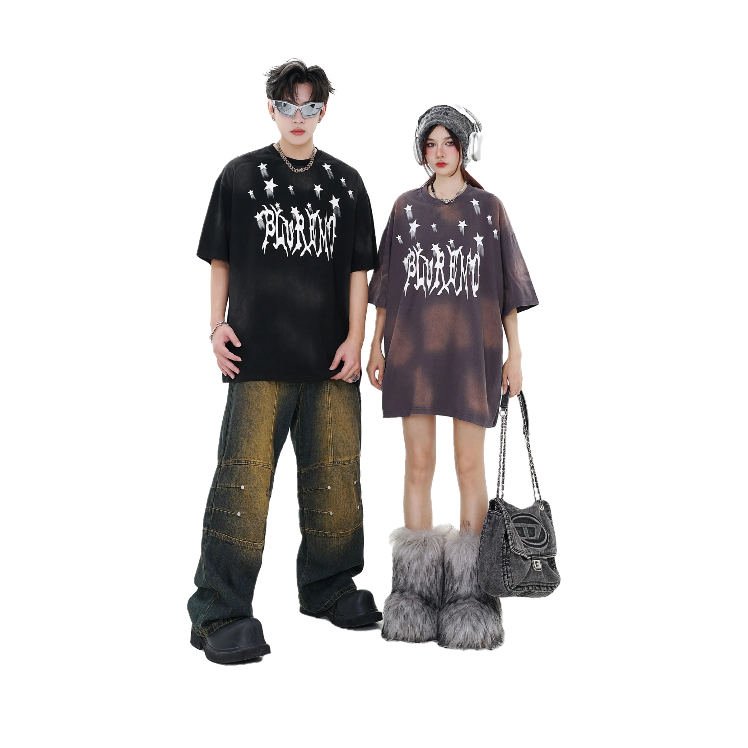 Star printed TEE-D11 | Inspanda