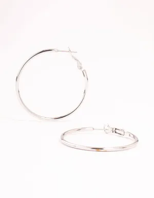 Surgical Steel Thin Hoop Earrings