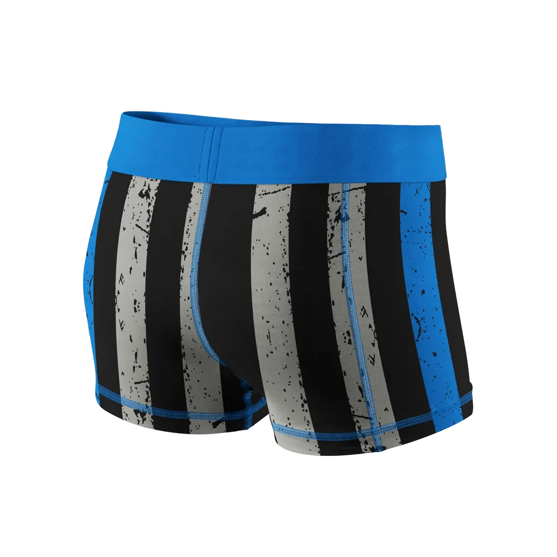Thin Blue Line Fitness Shorts
