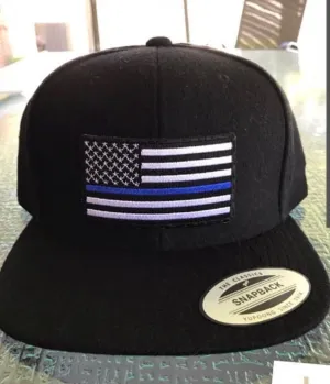 Thin Blue Line Flag Hat