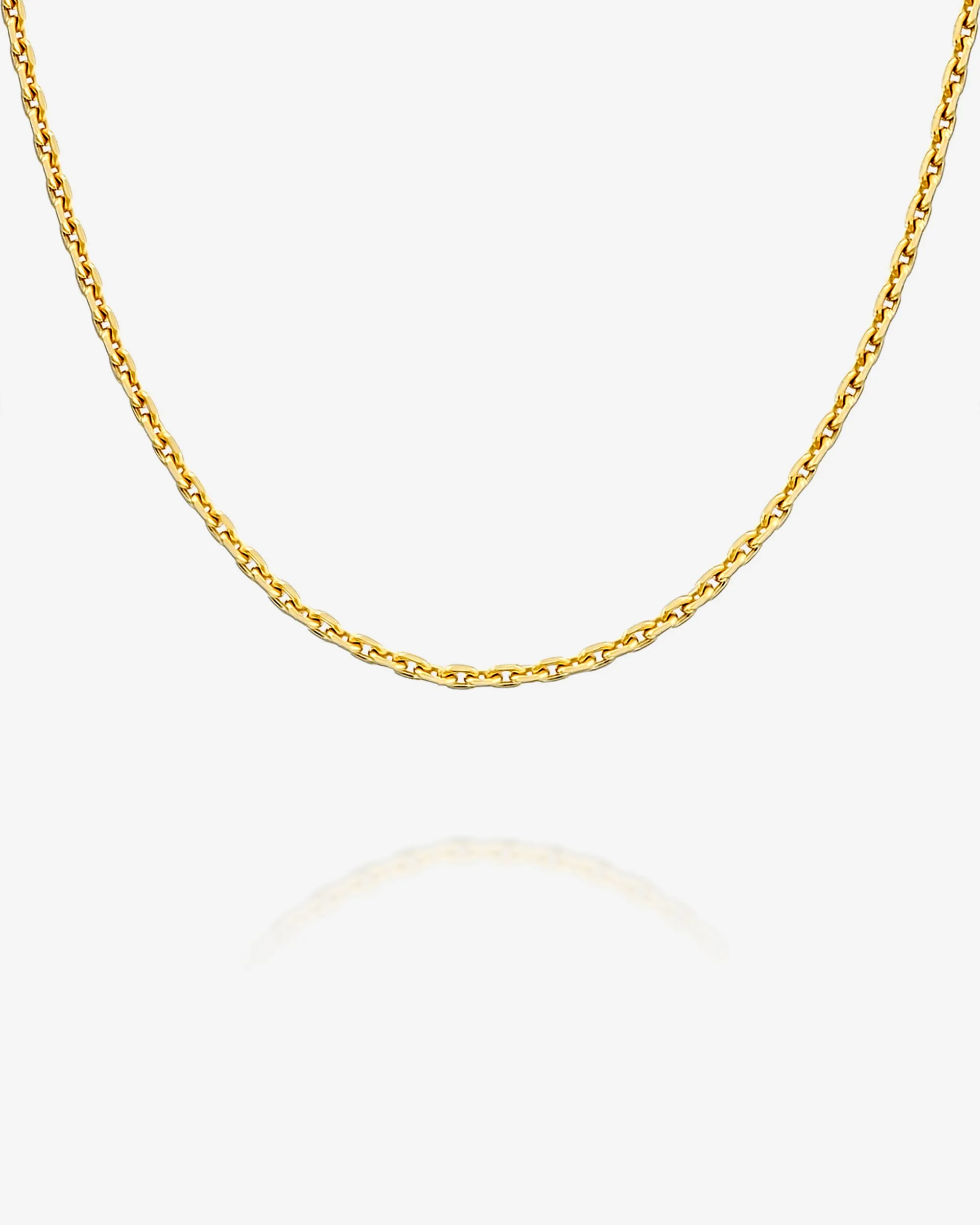Thin Cable Chain Necklace