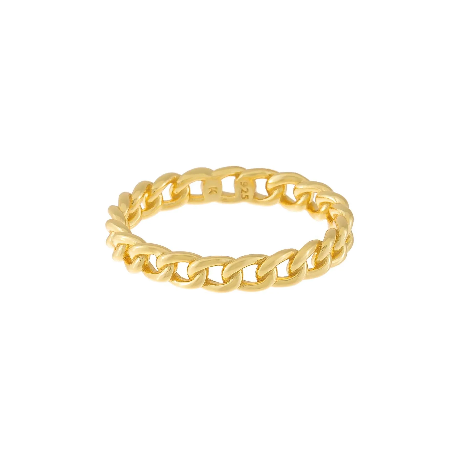 Thin Cuban Chain Ring