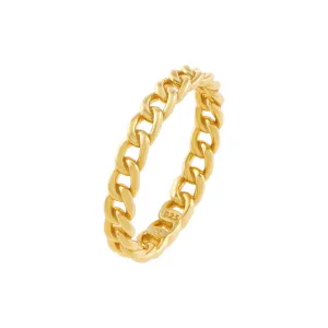 Thin Cuban Chain Ring