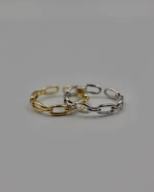 thin linking chain ring