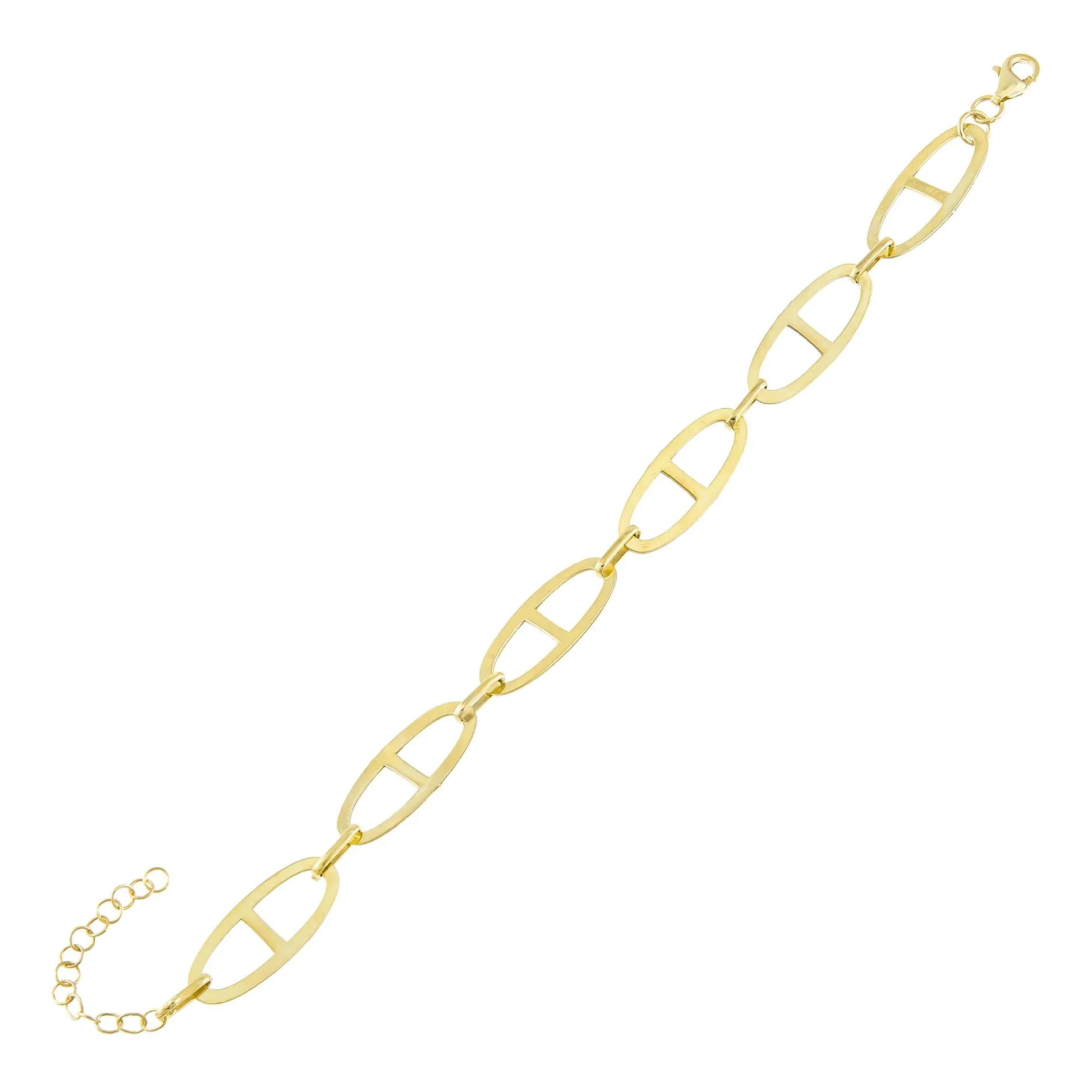 Thin Mariner Link Bracelet