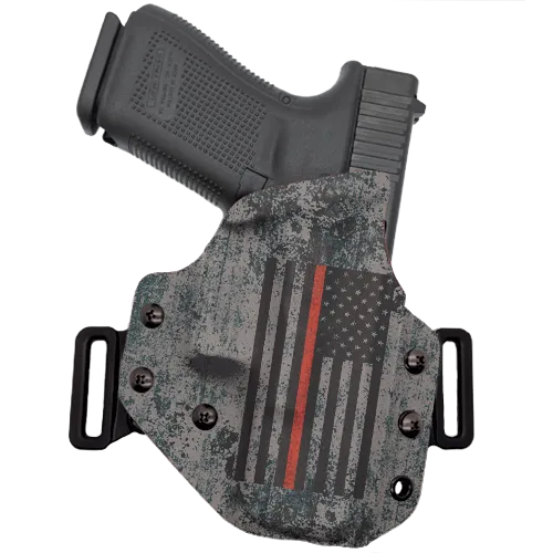 Thin Red Line Flag OWB Holster