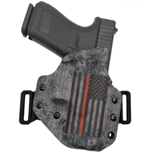 Thin Red Line Flag OWB Holster