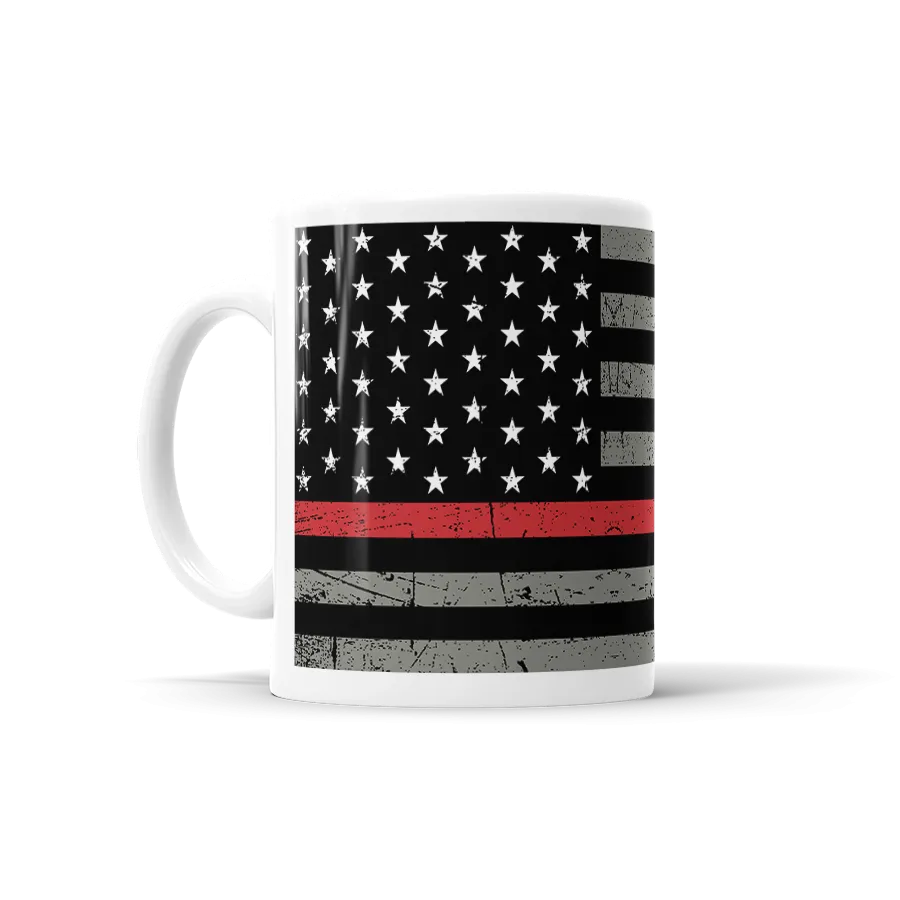 Thin Red Line Mug