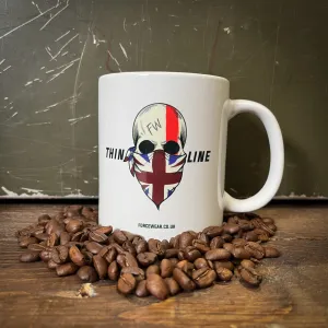 THIN RED LINE MUG