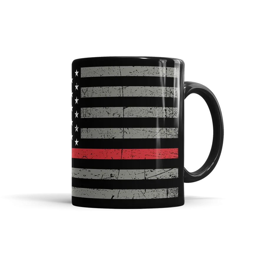 Thin Red Line Mug