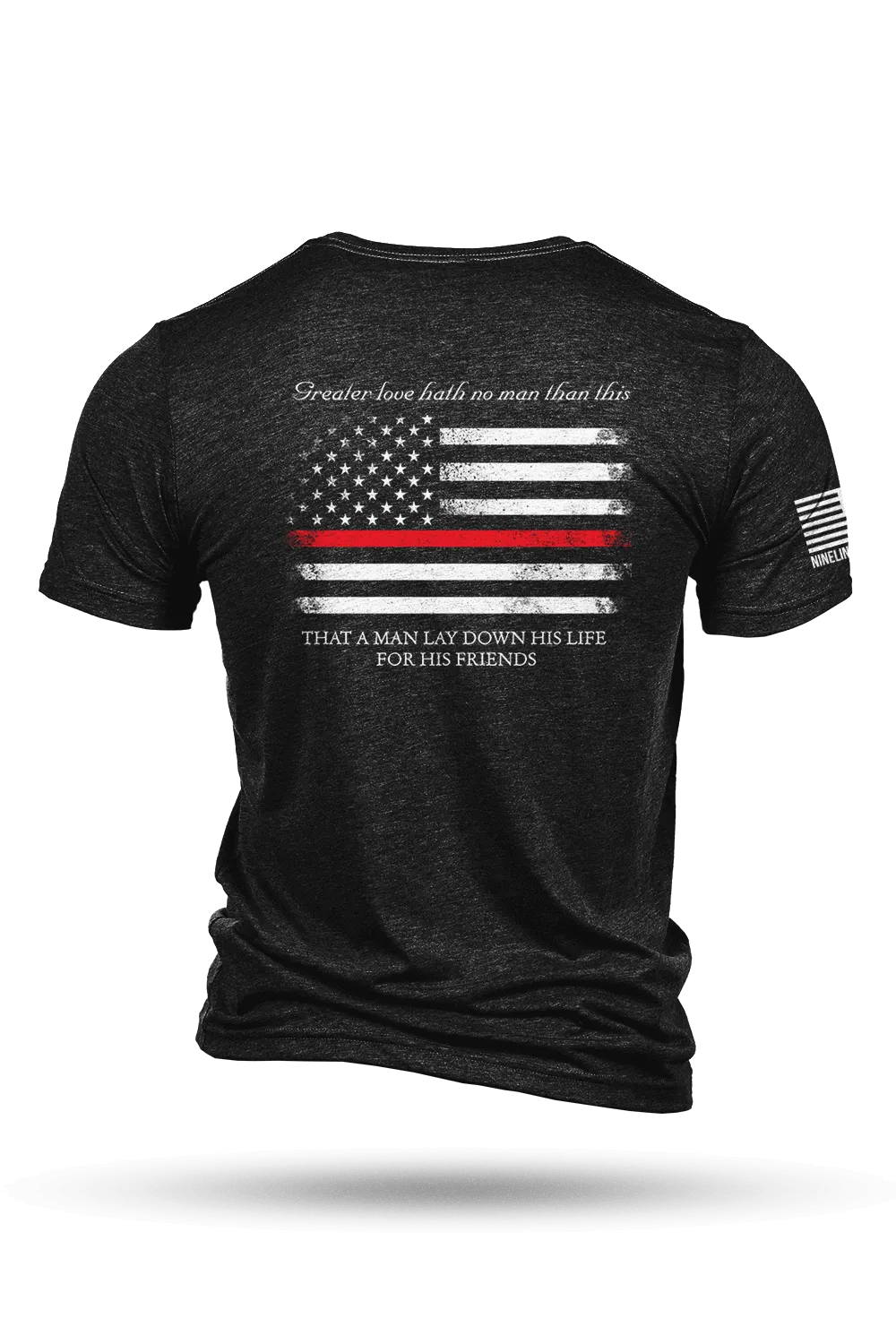 Thin Red Line - Tri-Blend T-Shirt