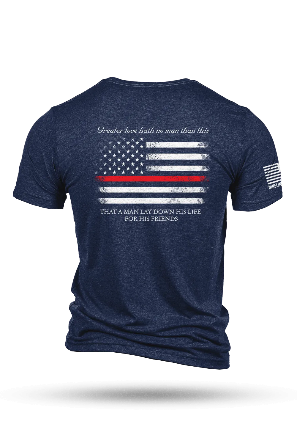 Thin Red Line - Tri-Blend T-Shirt