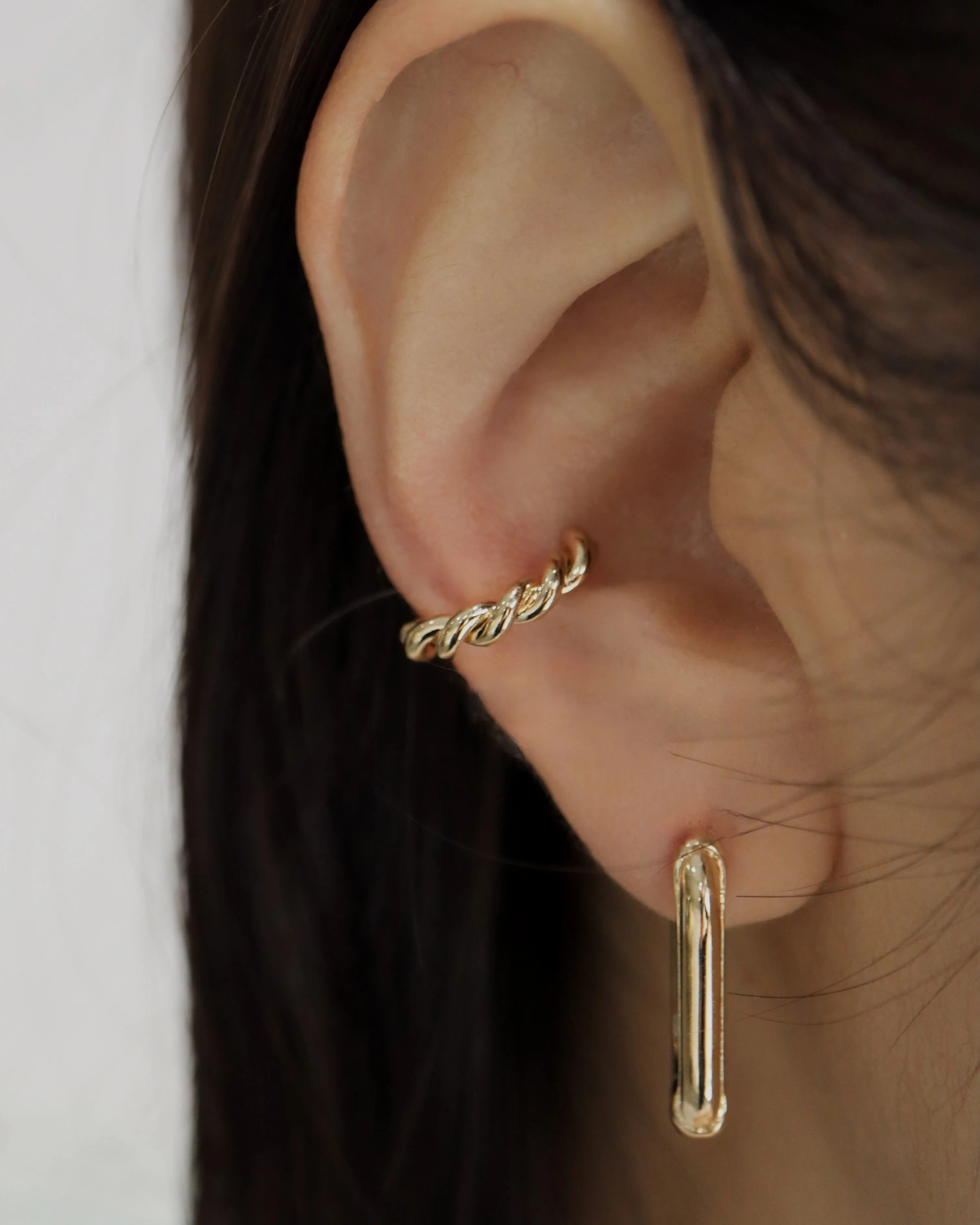 thin rope ear cuff