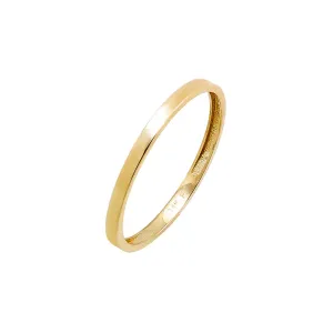 Thin Solid Eternity Band 14K
