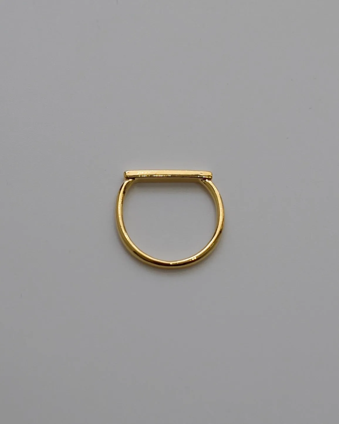 thin straight ring