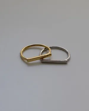 thin straight ring