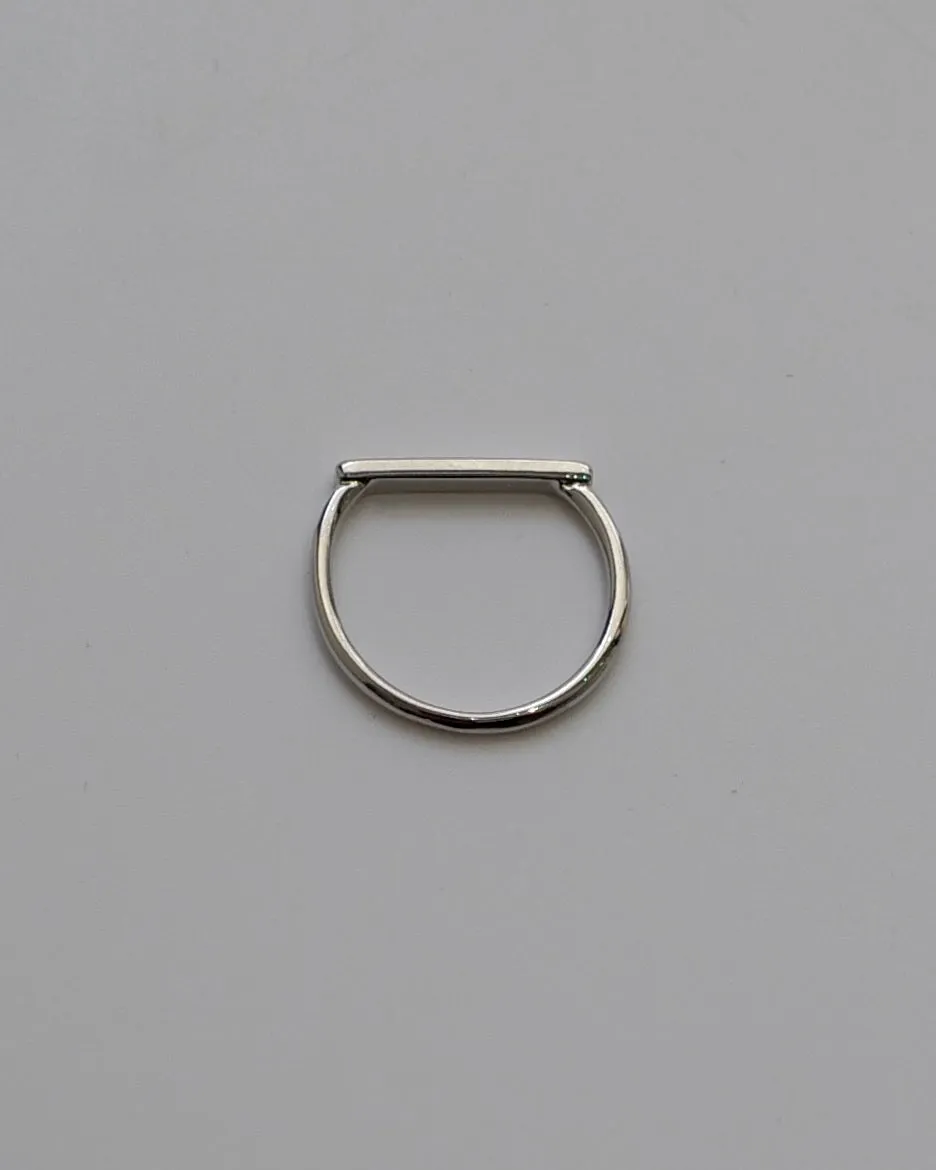 thin straight ring