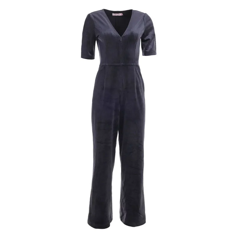 TRAFFIC PEOPLE Clan Jumpsuit in Charcoal