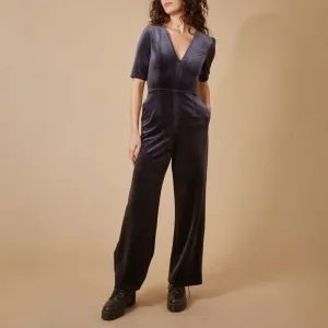 TRAFFIC PEOPLE Clan Jumpsuit in Charcoal