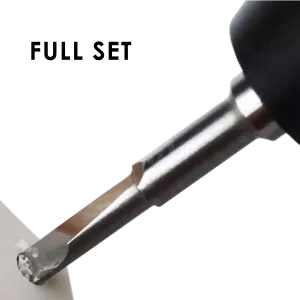 Tungsten Steel Flat Core Drill Bit [Full Set of 5]