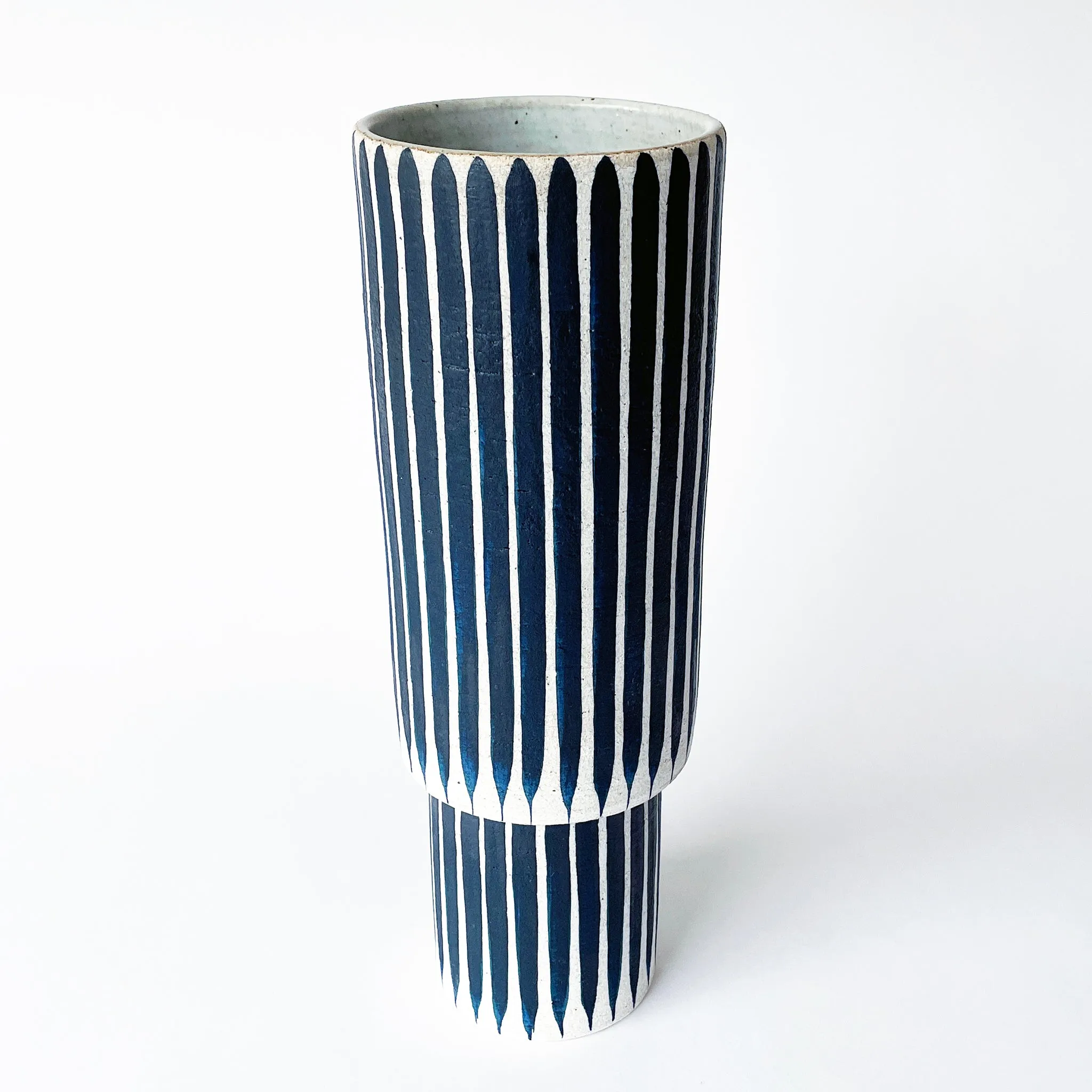 Vessel Step Thin: Stripes Indigo