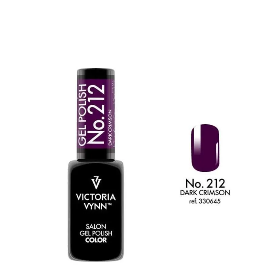 Victoria Vynn Gel Polish Color 212 Dark Crimson