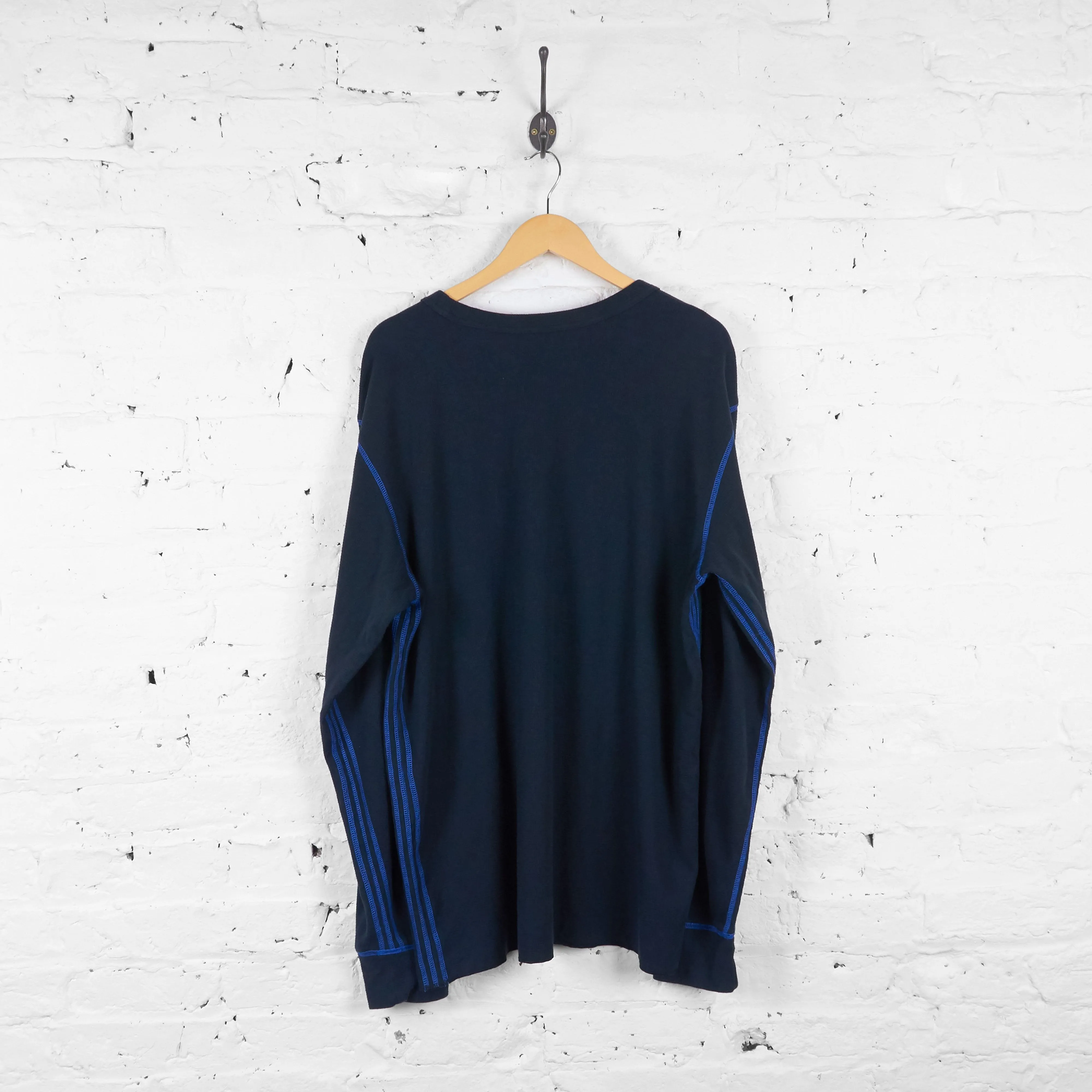 Vintage Adidas Sweatshirt - Blue - XL