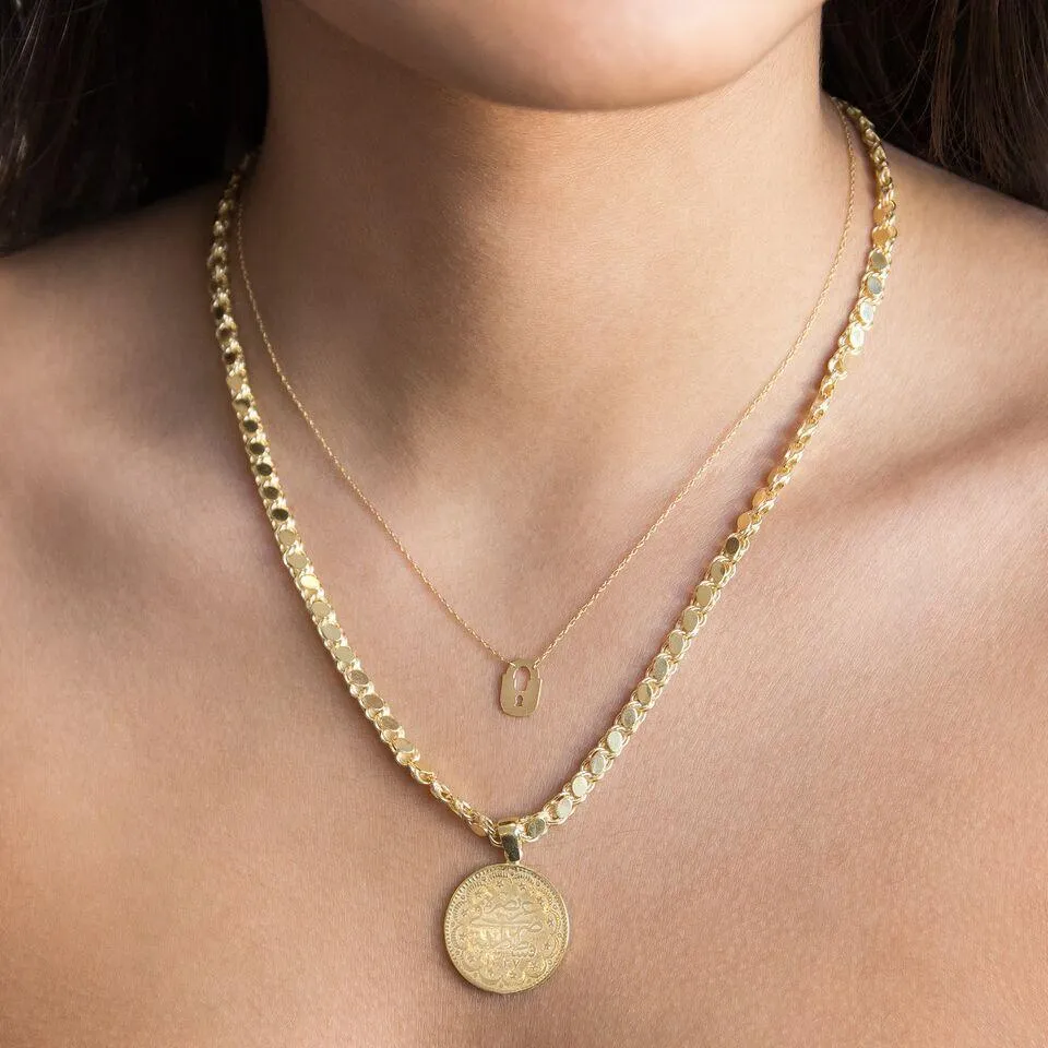 Vintage Coin Necklace