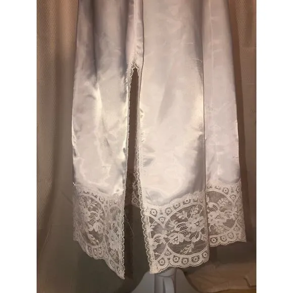 Vintage Olga slip and camisole set in pale pink fits small to large