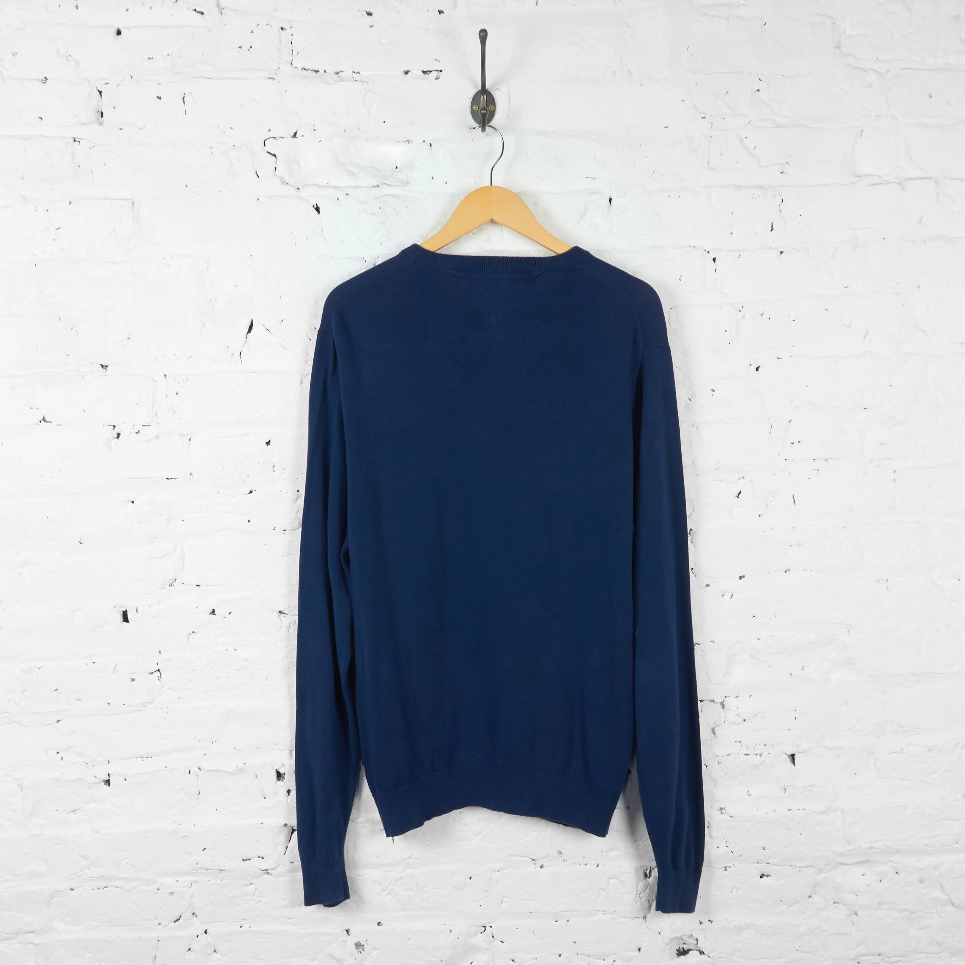 Vintage Tommy Hilfiger Golf Jumper - Navy - L