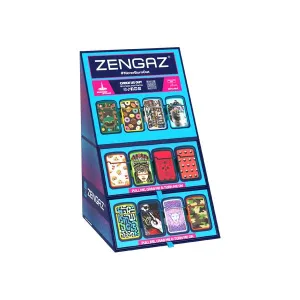 Zengaz Cube ZL-12 (97433EU-S7) Jet Lighters CDU Bundle   48 Units Set